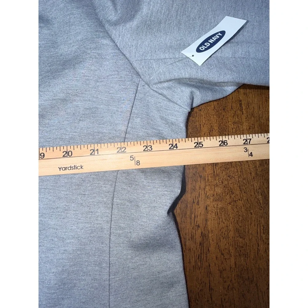 Old Navy Blazer Women XXL Grey New NWT Heathered Jersey Knit Stretch Jacket